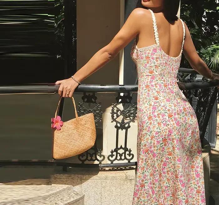 Nouvelle Robe d'été 2026 style vacances à la française