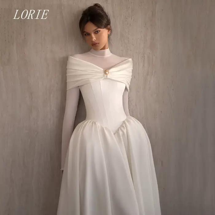Robe de mariée civile élégante LORIE coupe trapèze