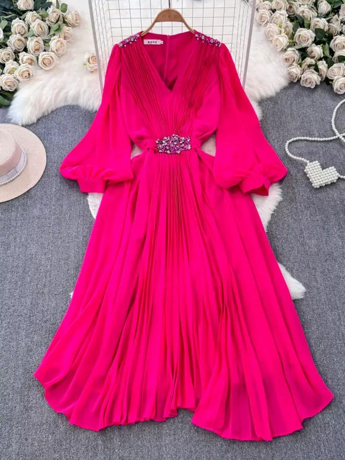 Robe Élégante Chic Européenne pour Femme