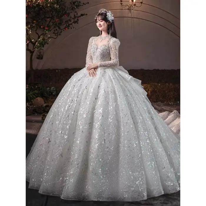 Robe de mariée française rétro