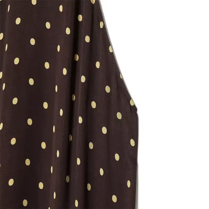 Nouvelle robe à pois à col halter, mode décontractée, élégante et gracieuse