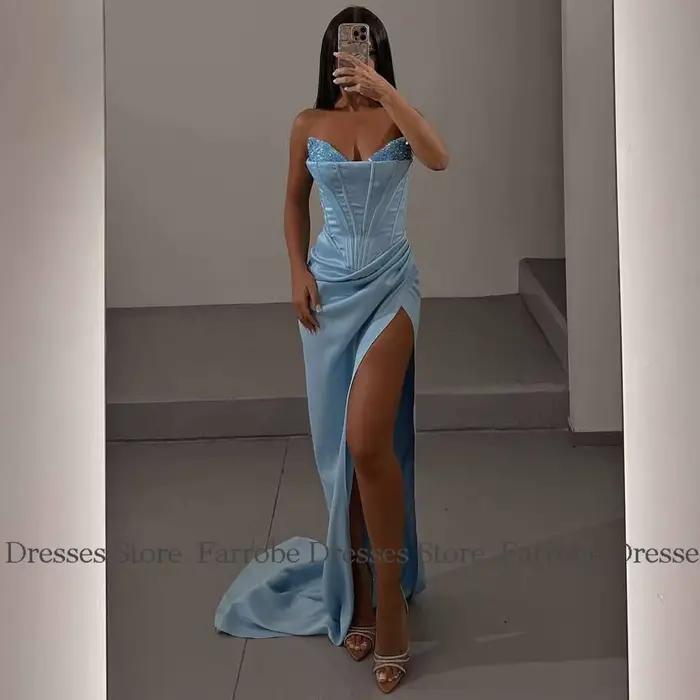 Robe de Soirée de Luxe en Satin
