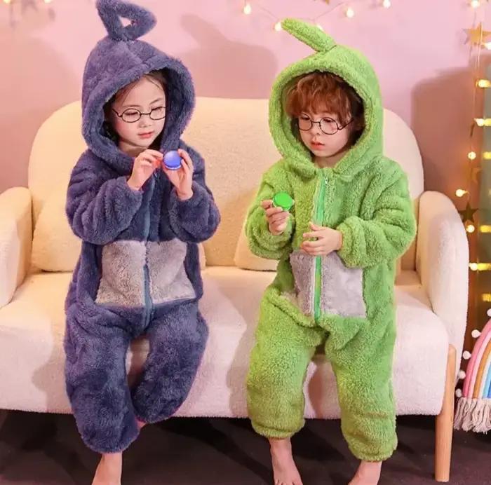 Costumes pour adultes, pyjamas doux à manches longues