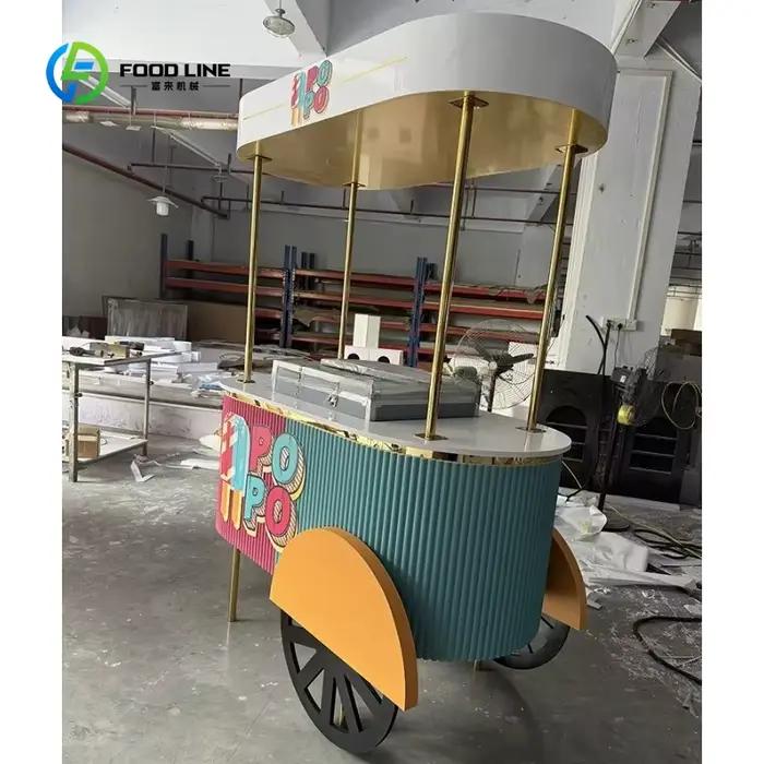 Décorations personnalisées pour fête de mariage, chariot à bonbons et chariot à desserts glacés pour enfants, décoration de fête pour enfants