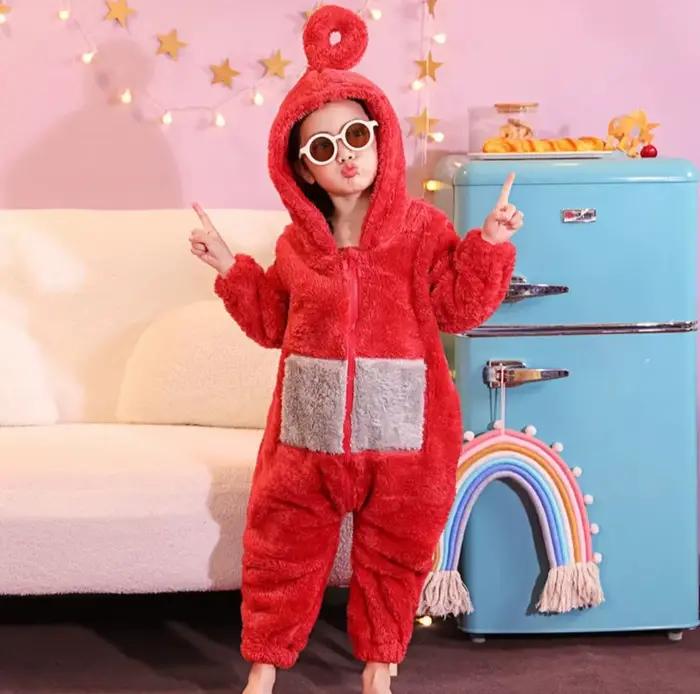 Costumes pour adultes, pyjamas doux à manches longues