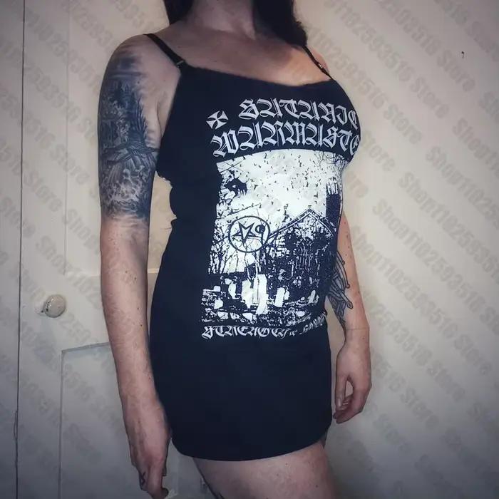 Mini Robe Gothique Courte pour Femme