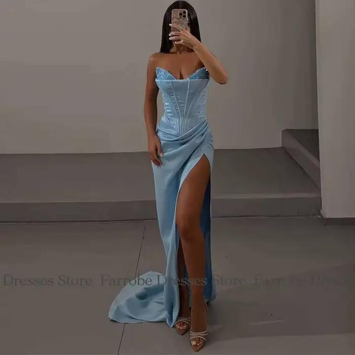 Robe de Soirée de Luxe en Satin