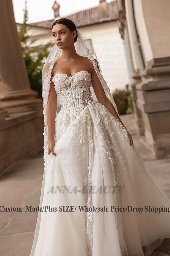 Robe de mariée Anna Fancy Sweetheart pour la mariée