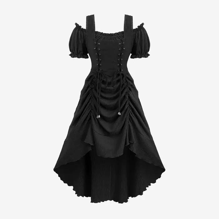 Robe de costume Renaissance médiévale pour femme