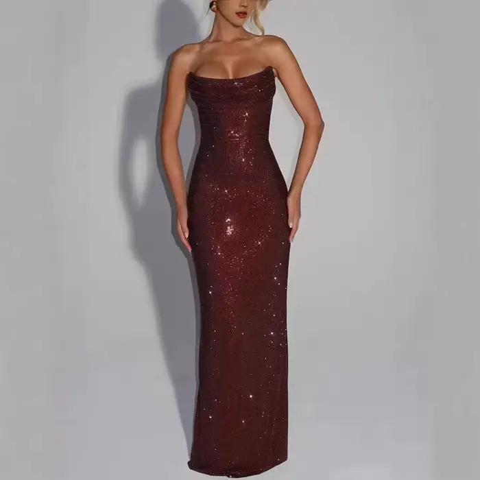Robe de soirée de style européen pour femmes