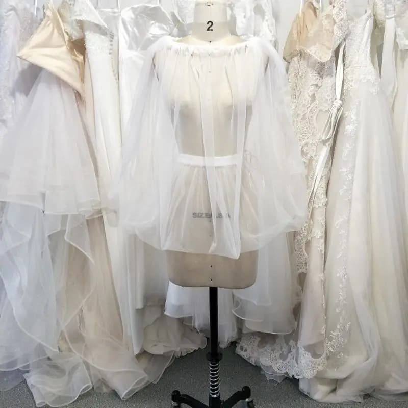 Jupon pour femmes, sous-jupe, pour sauver la mariée des toilettes