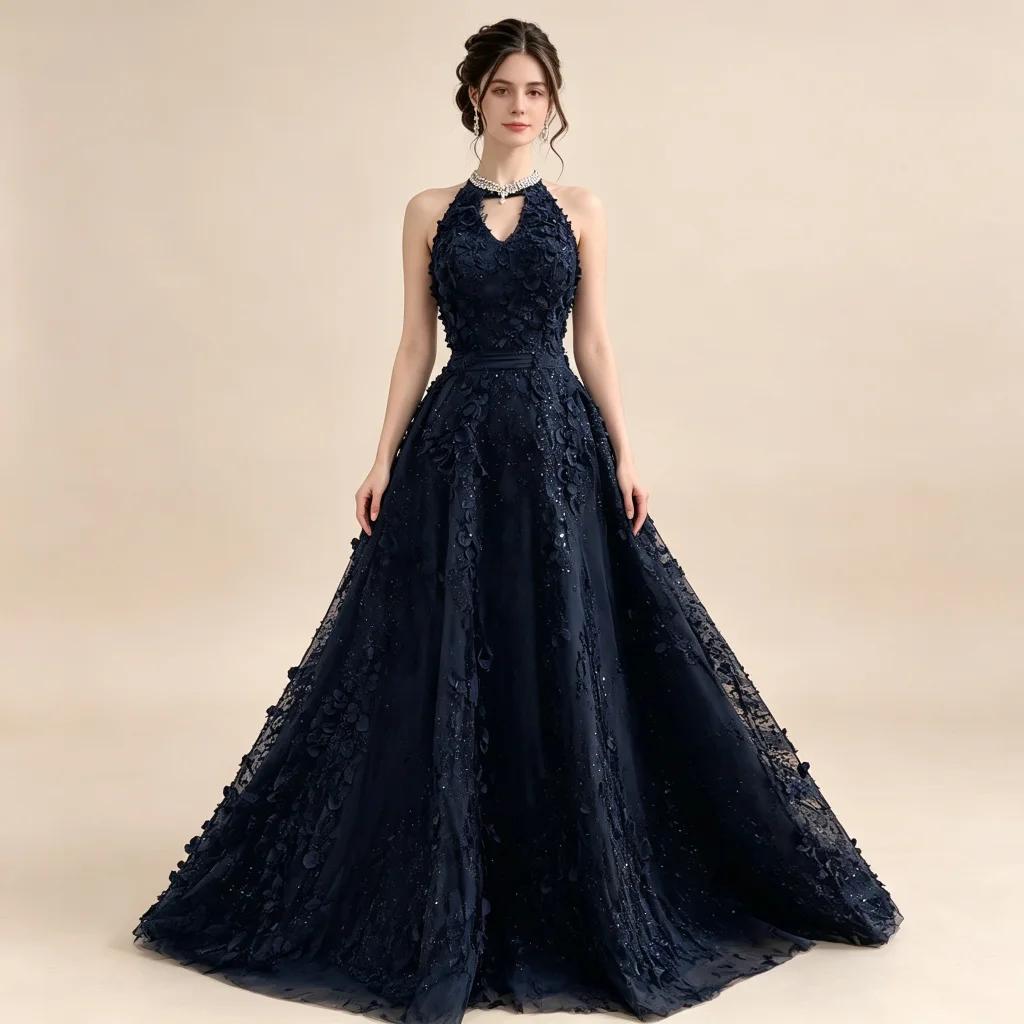 Robe de Soirée de Luxe pour Femme 2026 – Élégante Robe de Cocktail pour Occasions Spéciales, Mariage