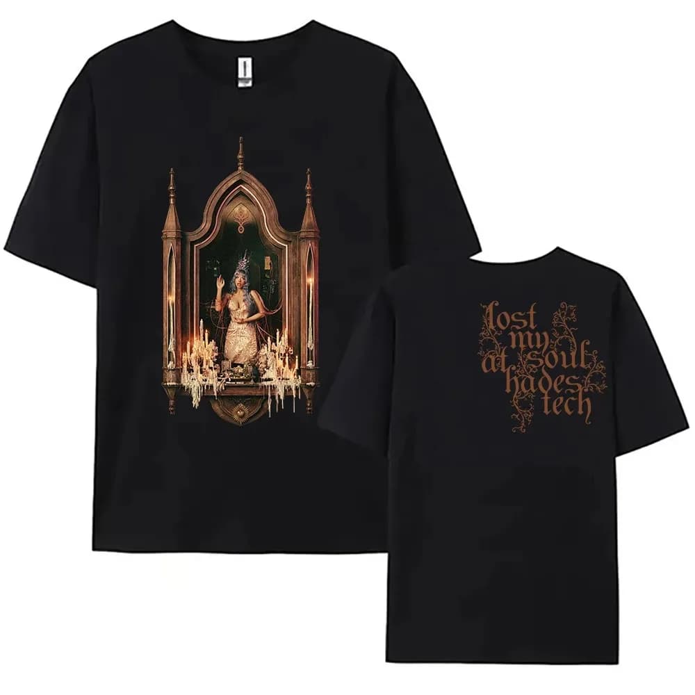 T-shirt d'été à manches courtes pour femme, unisexe, Streetwear décontracté, col rond, imprimé graph