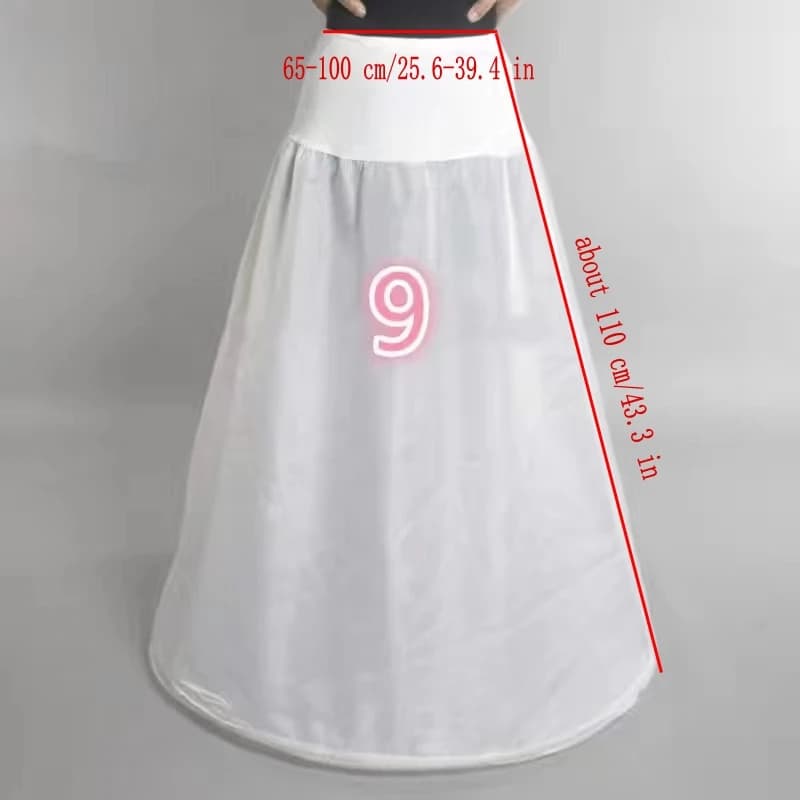 Jupon Crinoline, jupe cerceau, sous-jupe Vintage pour robe, plusieurs Styles pour mariage nuptial