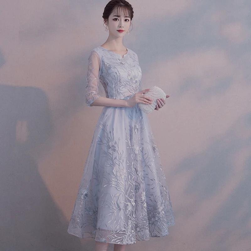 DongCMY-Robe de Bal Éducative à Fleurs, Col Rond, Ligne A, Courte, Performance, Nouvelle Collection