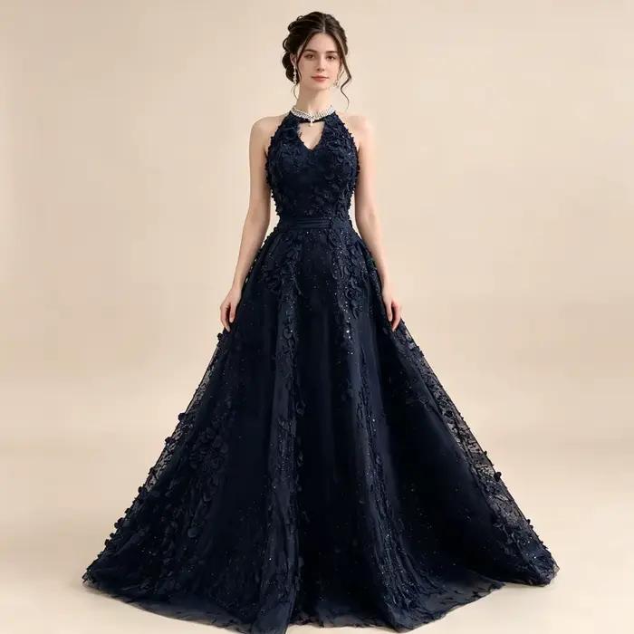 Robe de Soirée de Luxe pour Femme 2026 – Élégante Robe de Cocktail pour Occasions Spéciales, Mariage