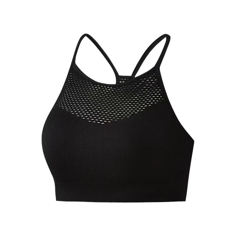 Camisole femme de style bohème - 92.0% Nylon ; 8.0% Élastique ; Support moyen en tissu tricoté, sans