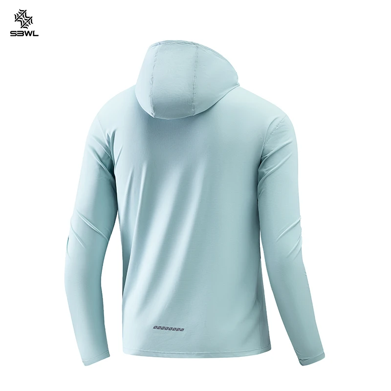 SBWL sweat à capuche respirant à manches longues pour hommes/femmes de haute qualité pour sports et 