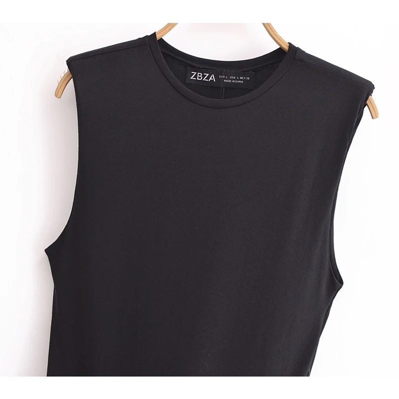 MUJER 2025 femme robes ceinture plissée robe mi-longue femmes sans manches robe d'été femme tricoté 