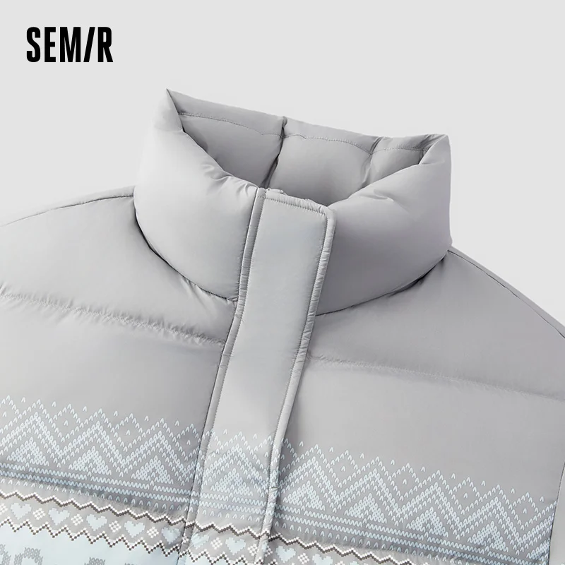 Semir doudoune femmes hiver imperméable à l'huile anti-taches 80% vers le bas en vrac 2025 nouveau d