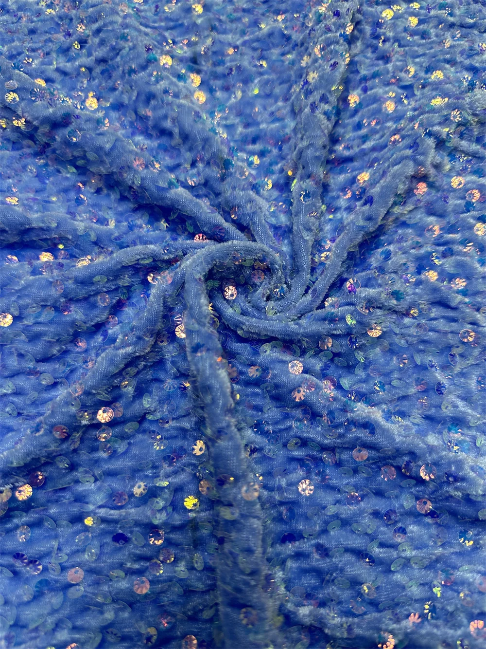 Tissu de dentelle de velours africain pour la couture de robe de mariage de luxe, paillettes nigwin,