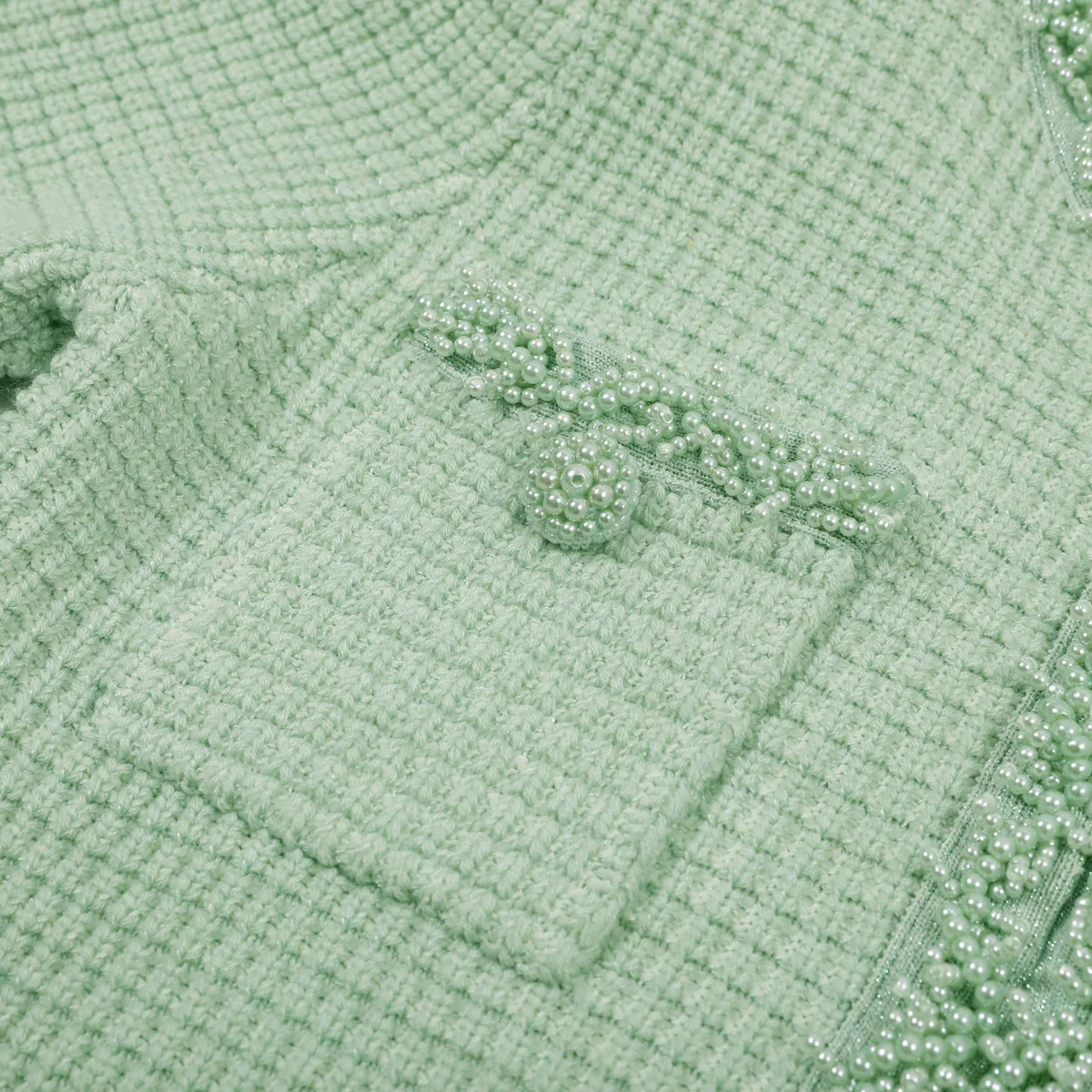 Robe trapèze tricotée pour femmes, haute qualité, nouvelle mode d'été européenne et américaine, perl