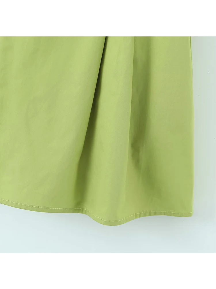 YENKYE-Mini robe plissée à double sangle élastique pour femme, robe trapèze sexy, style corset fronc