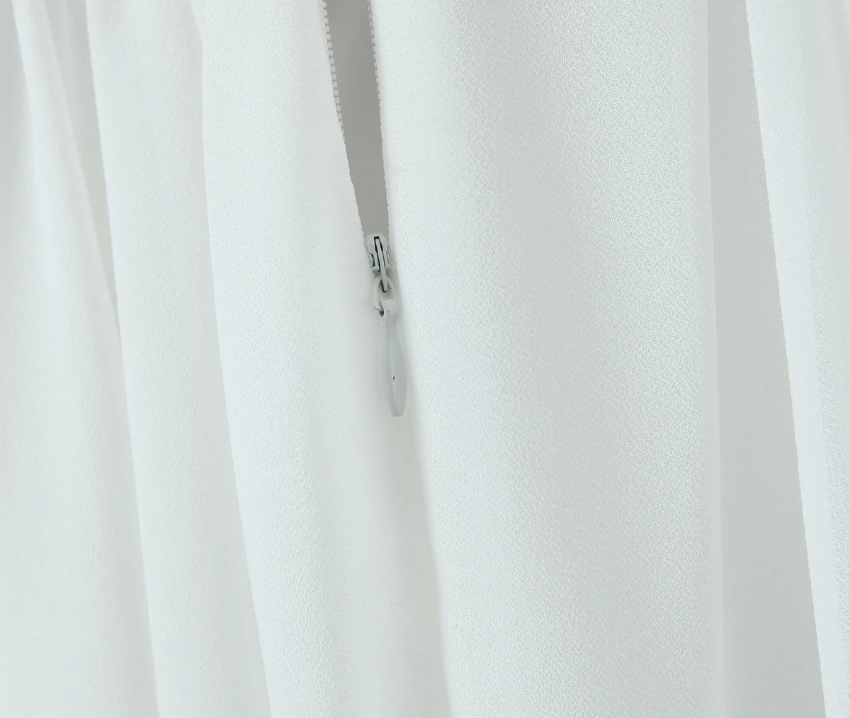 BO00-Robe courte à bretelles dos nu pour femmes, col rond, fermeture à glissière au dos, mini robes