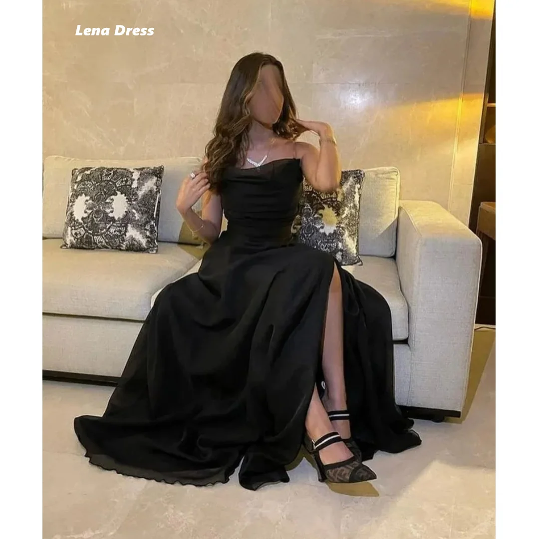 Robes de soirée élégantes noires pour femmes, robe de soirée de luxe pour Occasions spéciales, sur m