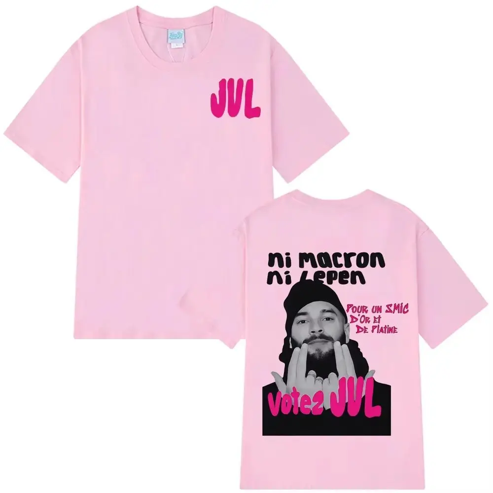 T-shirt Y2K Hip-hop 2026 JUL, rappeur français, T-shirts à imprimé graphique tendance, décontracté, 