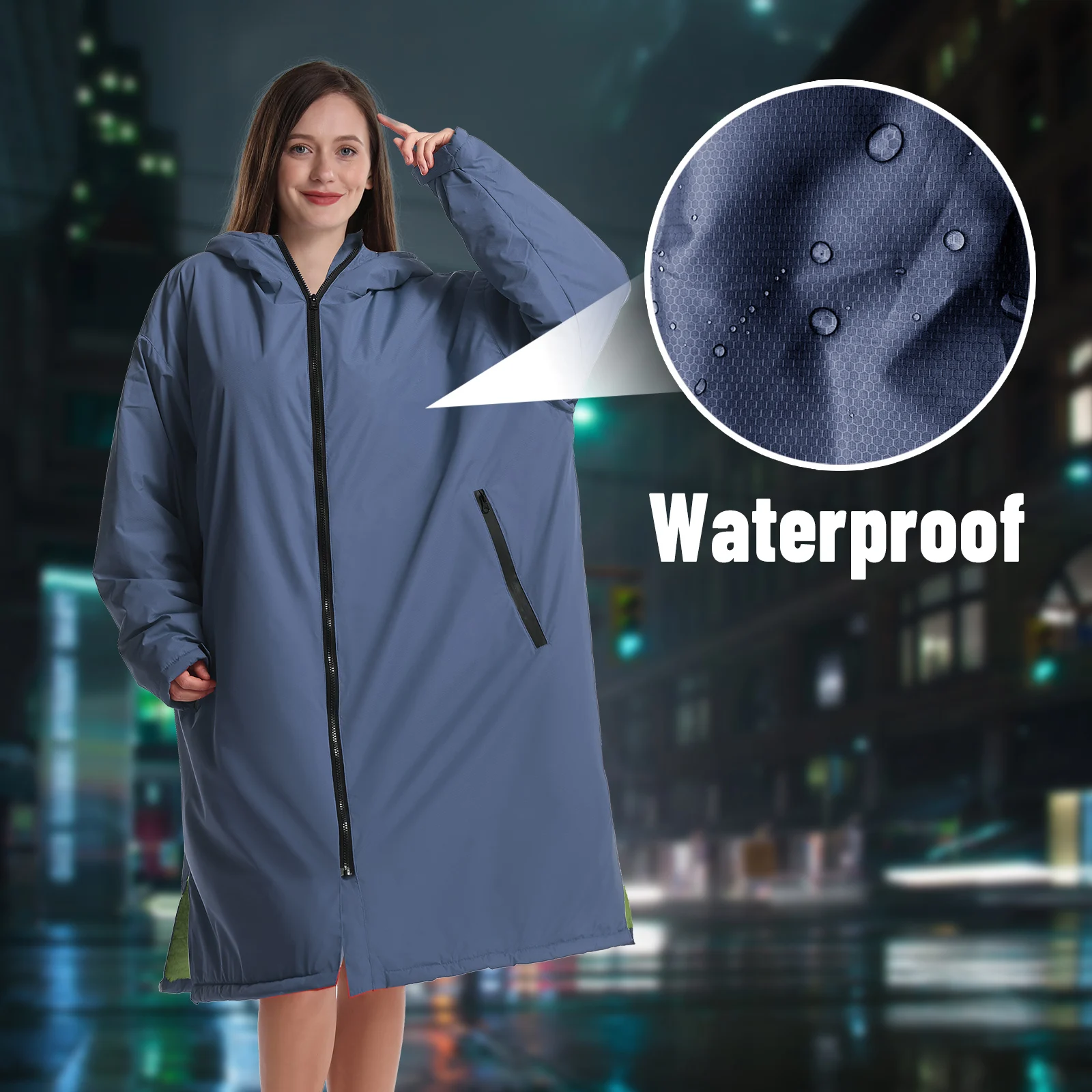 Mutao Robe à langer ultra douce et imperméable à séchage rapide – Séchage rapide, douce et confortab