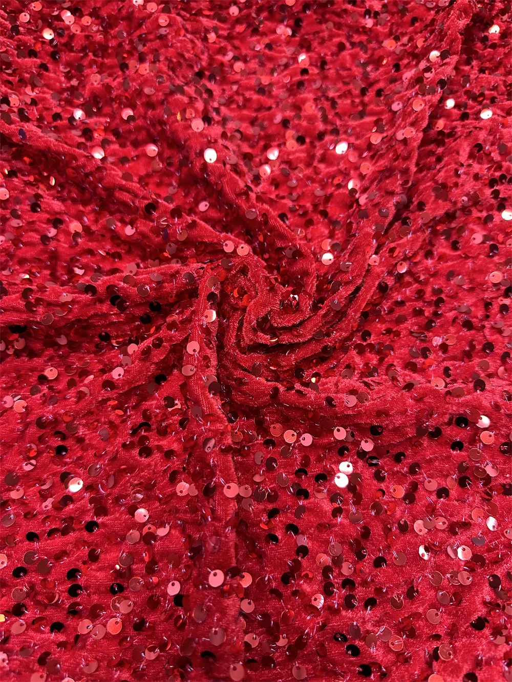 Tissu de dentelle de velours africain pour la couture de robe de mariage de luxe, paillettes nigwin,