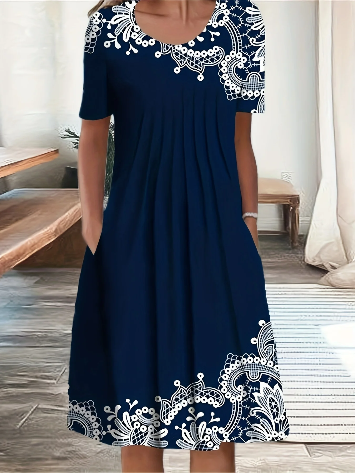 Grande taille mode femmes élégantes robe ample tenue décontractée femmes robe nouveau tempérament