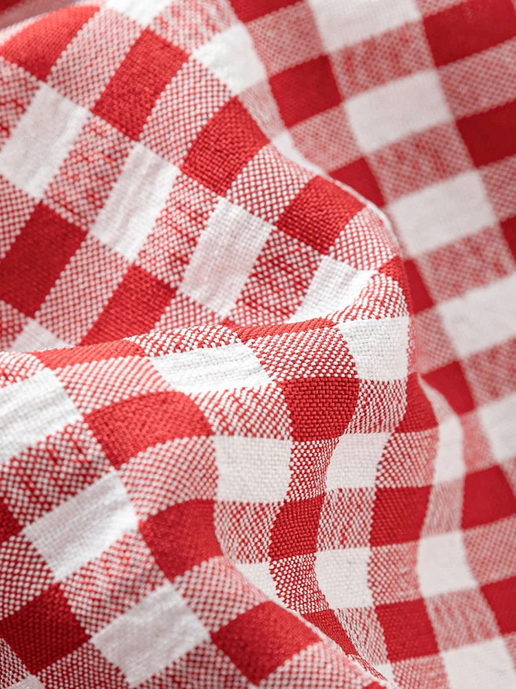 FSLE-Robe longue rouge à carreaux, taille haute, pour femme, tenue élégante et romantique, nouvelle 