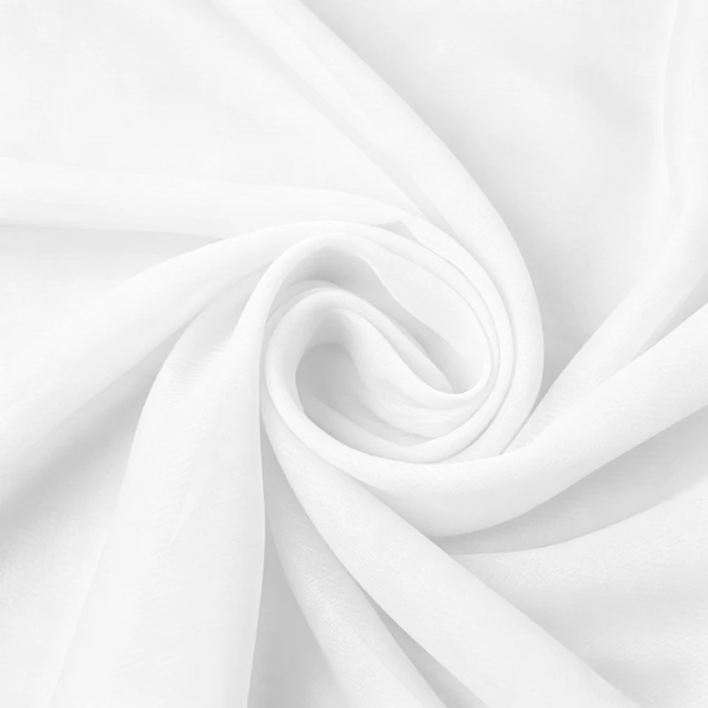 JEHETH Encolure Ronde Personnalisé Mousseline Illusion Robes de Mariée Manches Longues Dos Nu A-Line