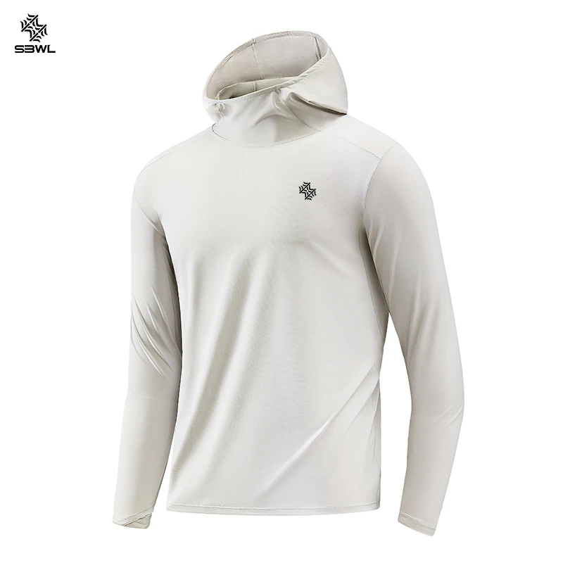 SBWL sweat à capuche respirant à manches longues pour hommes/femmes de haute qualité pour sports et 