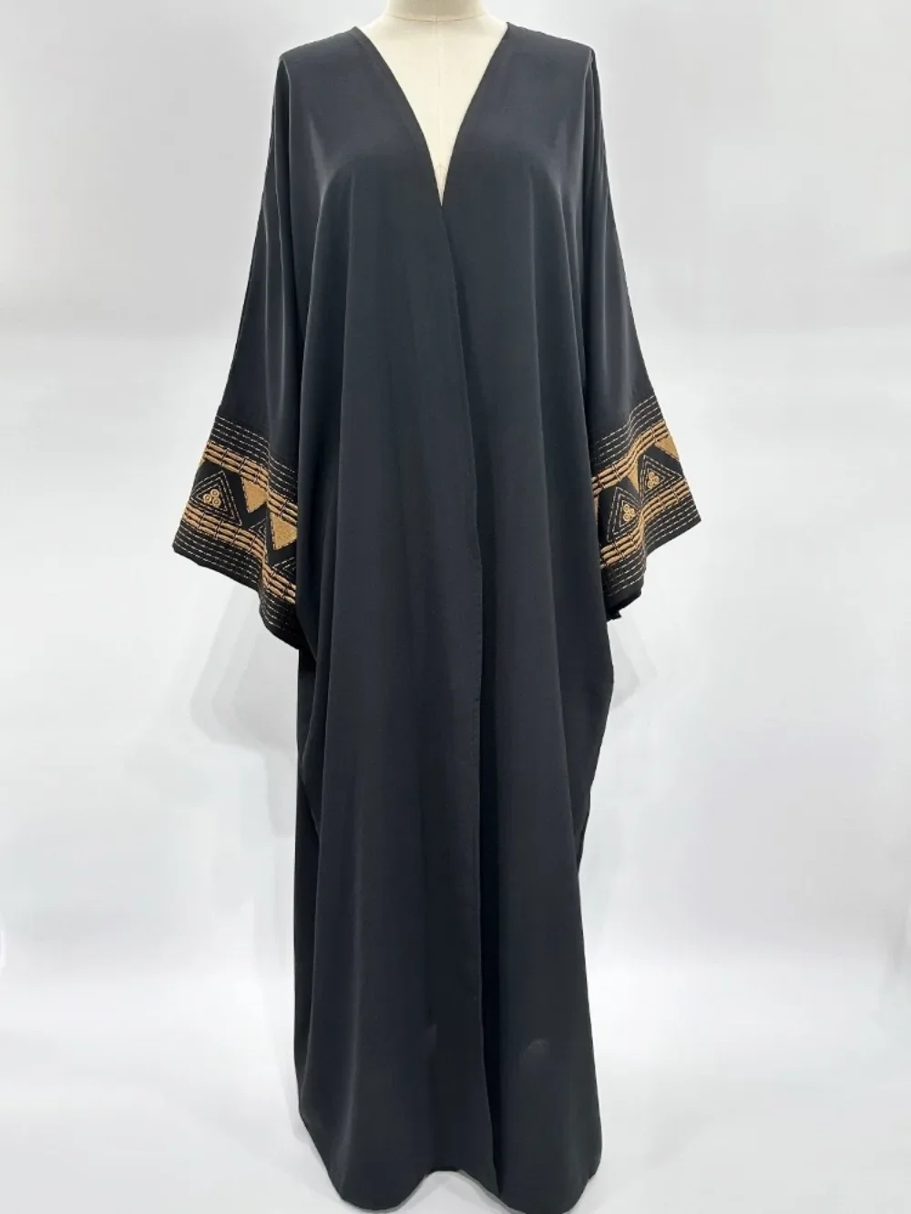 Caftan marocain Abayas Eid musulman Abaya pour femmes robes de dubaï Jalabiya broderie Ramadan Islam