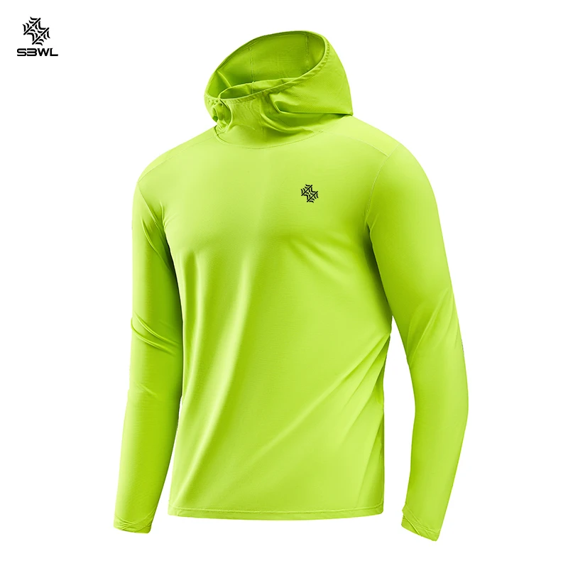 SBWL sweat à capuche respirant à manches longues pour hommes/femmes de haute qualité pour sports et 