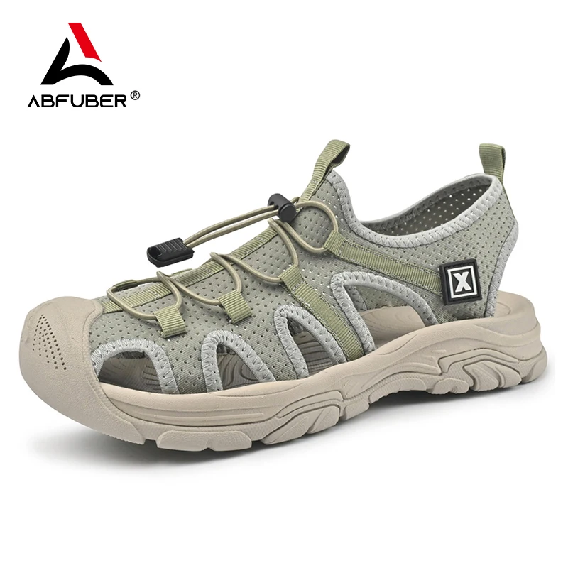 Sandales faites à la main hommes chaussures d'été respirantes homme en plein air hommes sandales ant