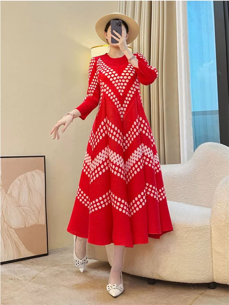 Robe longue ample et élégante pour femmes, nouvelle mode printemps et été 2026, littéraire française