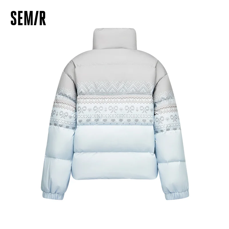 Semir doudoune femmes hiver imperméable à l'huile anti-taches 80% vers le bas en vrac 2025 nouveau d