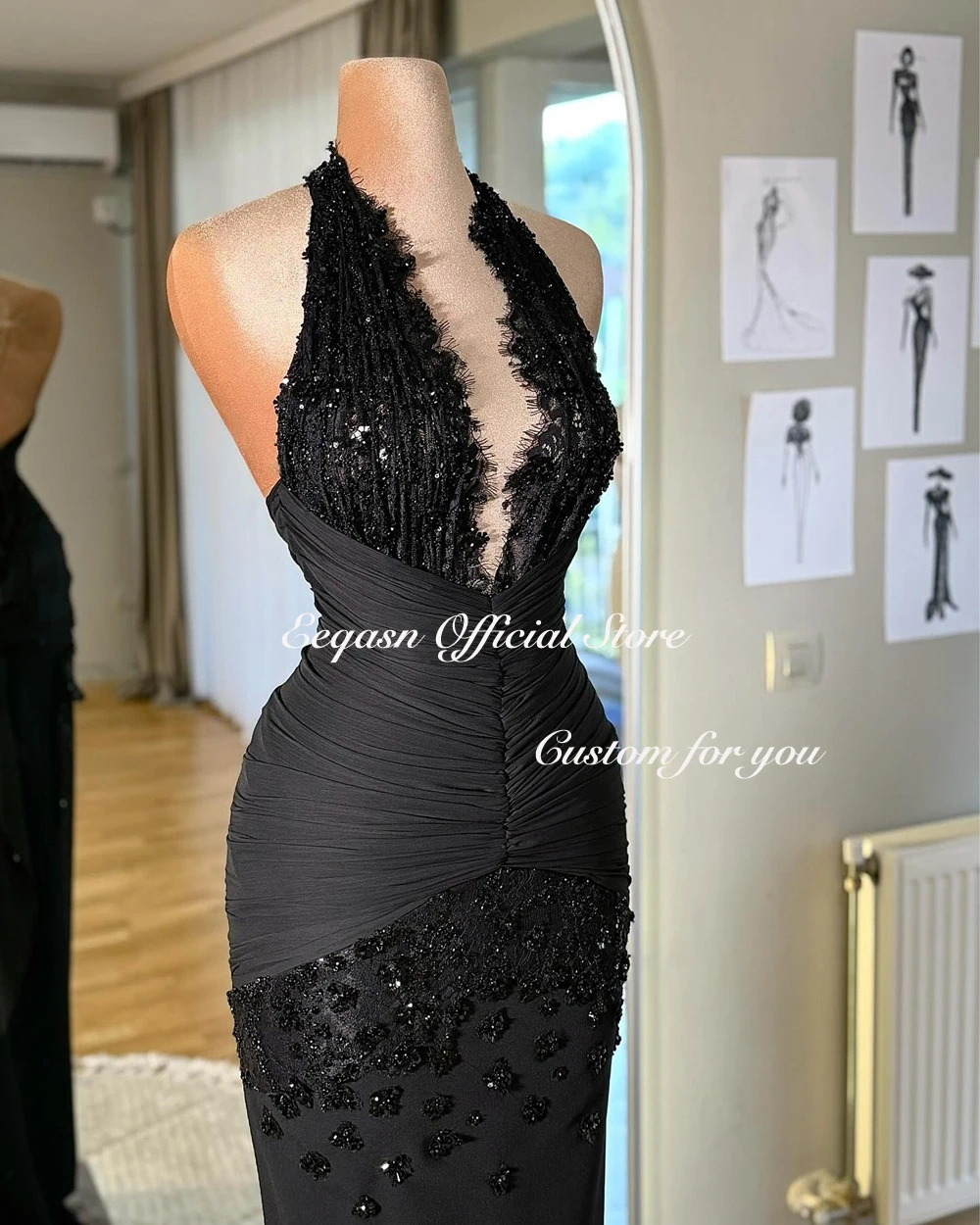 Robe de bal personnalisée