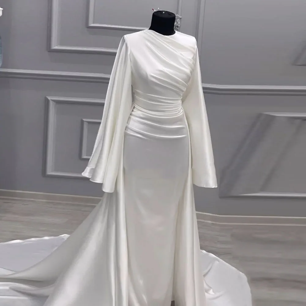 EPackage ale-Robe de Mariée Arabe en Satin