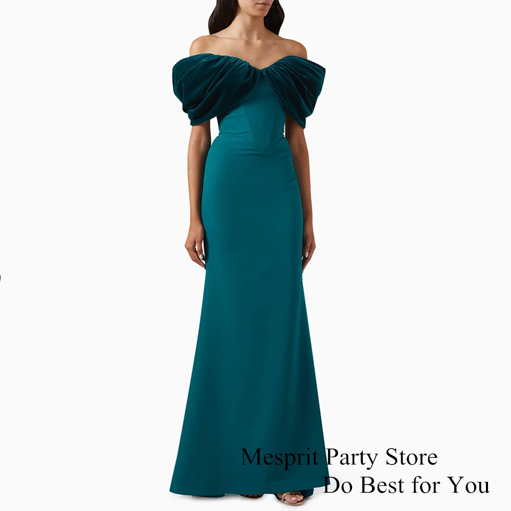 Robe de bal bleu lac personnalisable à col en V avec plissé pour femmes, silhouette sirène, soirée de gala, bal, prom, demoiselle d'honneur