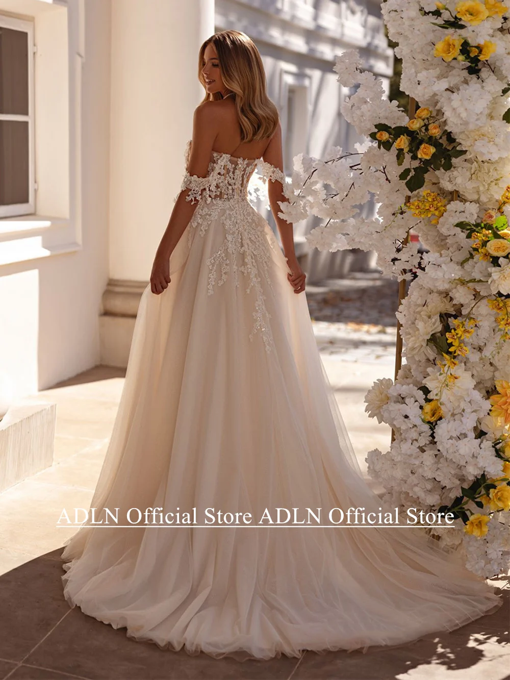 Robe de mariée bohème sexy