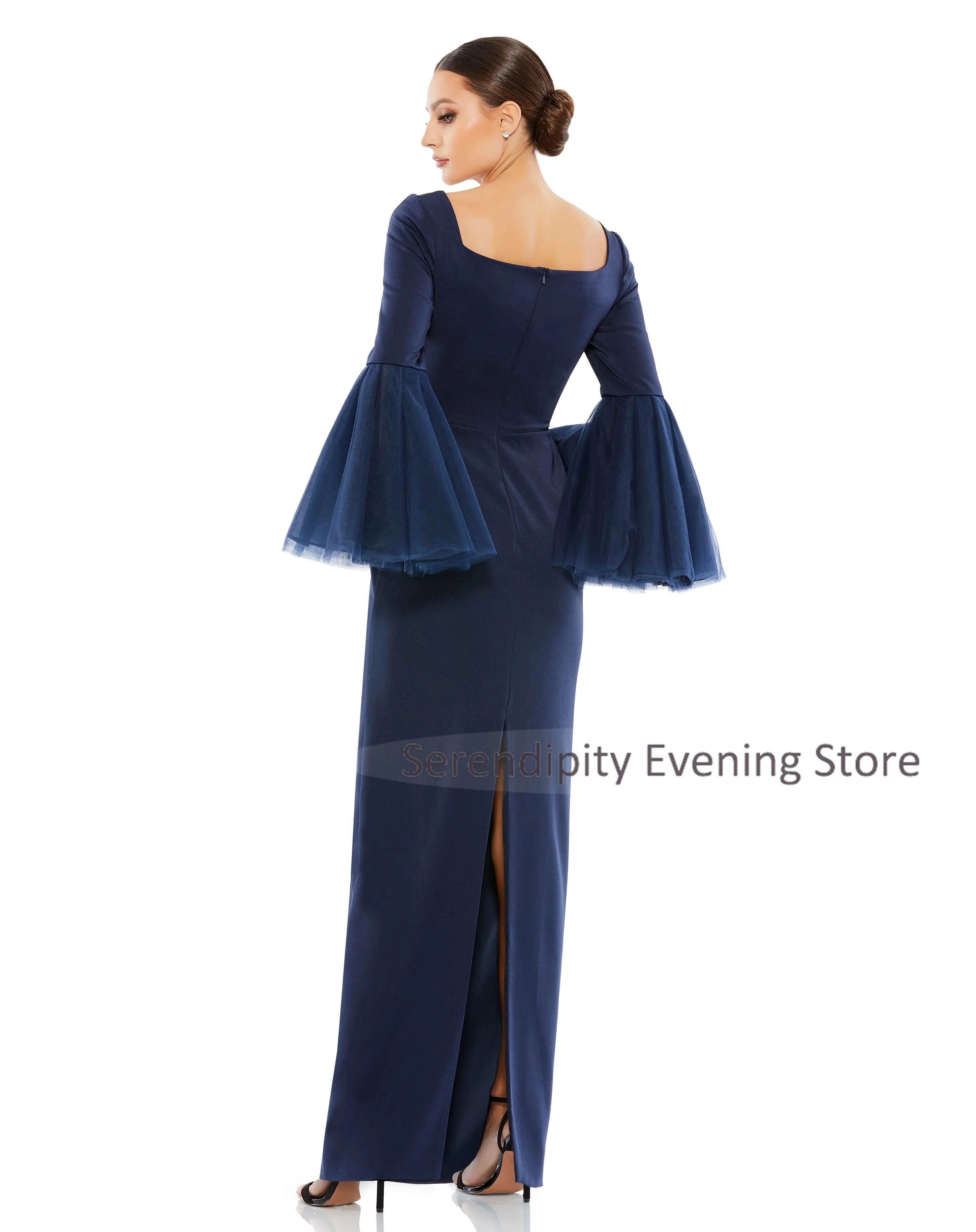 Robe de soirée rose clair personnalisée