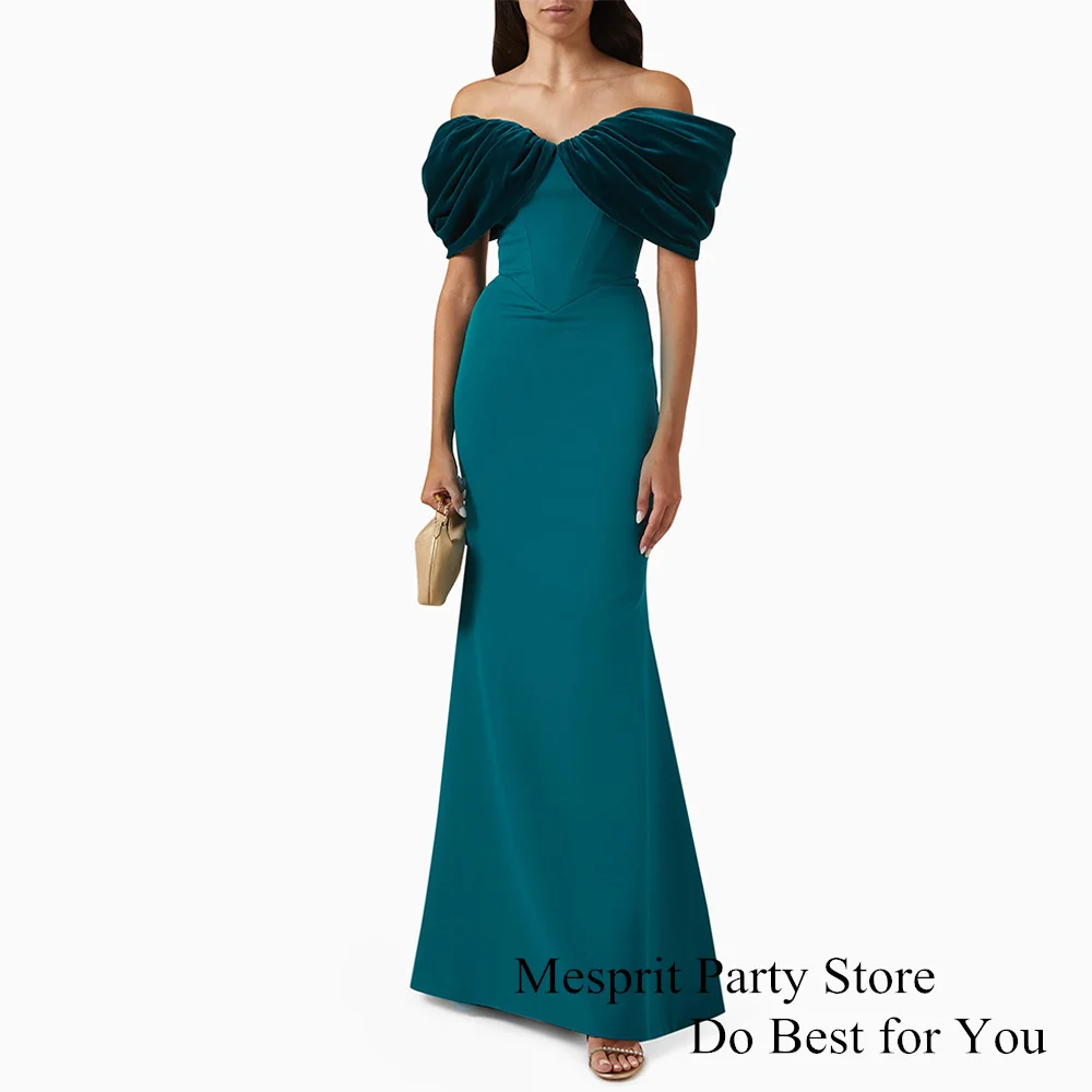 Robe de bal bleu lac personnalisable à col en V avec plissé pour femmes, silhouette sirène, soirée de gala, bal, prom, demoiselle d'honneur