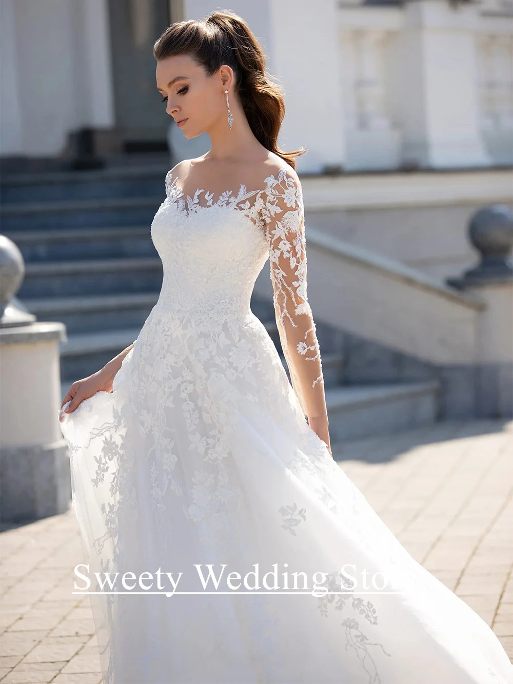 Robe de mariée classique pour femme