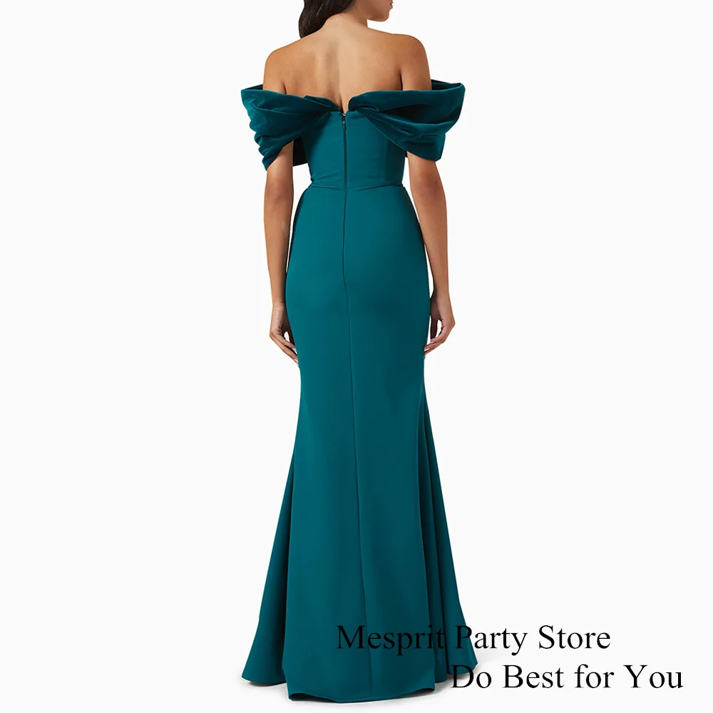 Robe de bal bleu lac personnalisable à col en V avec plissé pour femmes, silhouette sirène, soirée de gala, bal, prom, demoiselle d'honneur