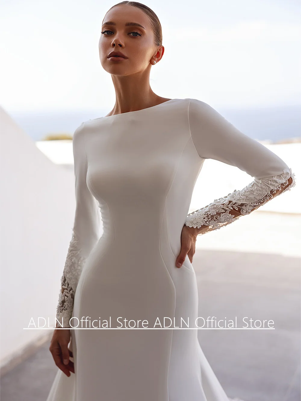 Robe de mariée sirène ivoire